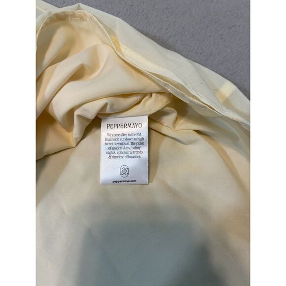Peppermayo Affirmation Maxi Dress Yellow NWT Size 2 - Picture 10 of 11